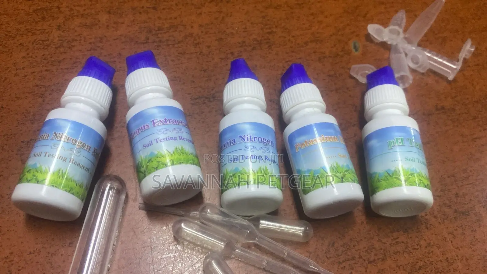 Soil Reagent Test Kit NPK Ph for Soil's Fertility and Health