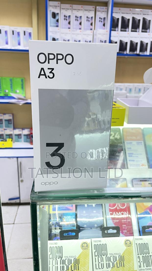 New Oppo A3 128 GB Black - thumbnail 3