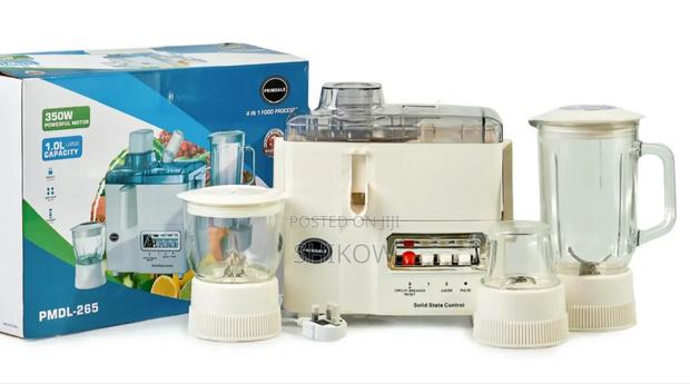 Primdale 4 in 1 Juicer -Blender-Grinderandmillfoodprocessor