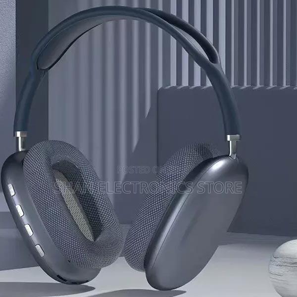 Black/Blue Newest ~P9 Bluetooth Headphones
