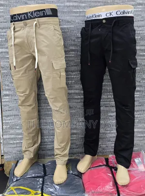 Quality Hard Side Pocket Khaki Cargo Pants Available 30 -40