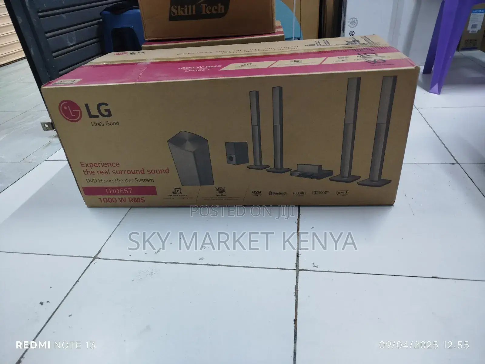 LG 5.1ch Lhd657 1000w DVD Home Theater System