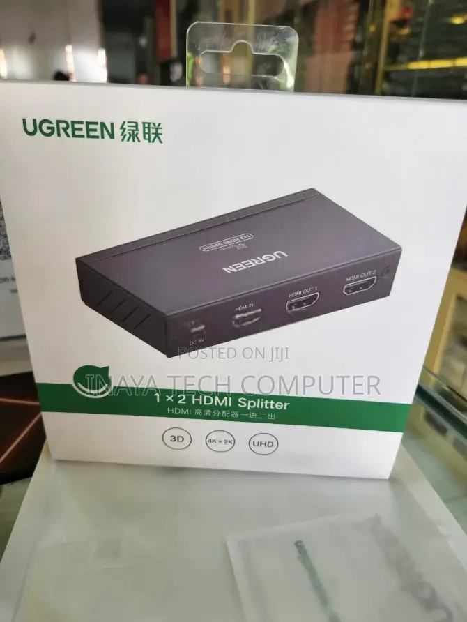 Ugreen Hdmi 1 in 2 Out Splitter - 40201uk
