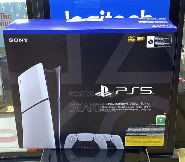 Playstation 5 Digital With 2 Controllers - main view