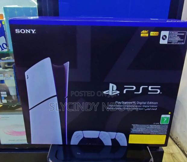 Ps5 Digital Edition With 2 Controllers - main view