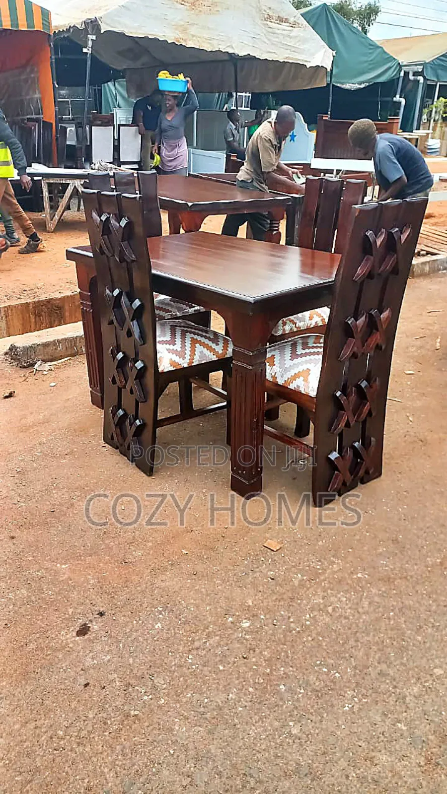 Dining Table, an Imperial, Floral Dining Table