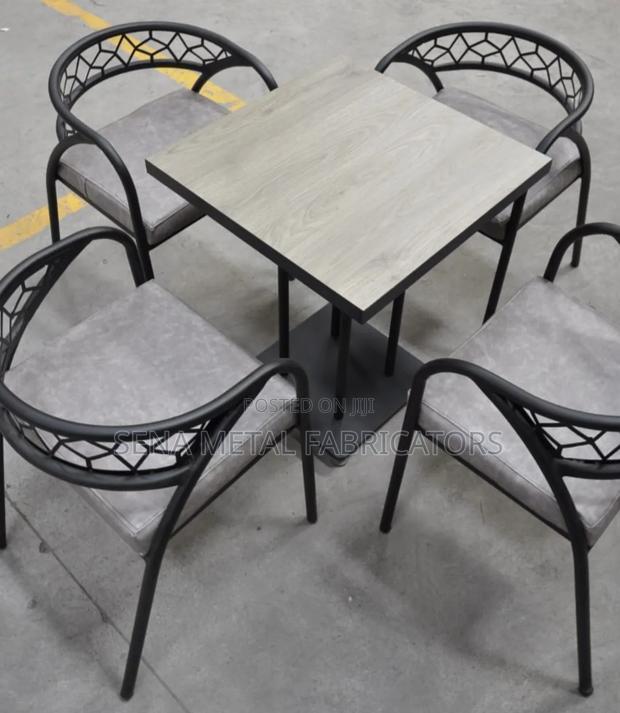 Modern 4 Seater Chairs and Table Dining Set.