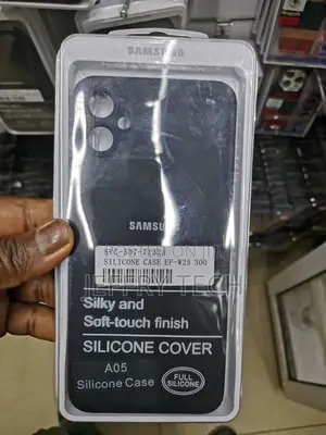 Tisko Samsung Galaxy A05 Liquid Silicone Black Case
