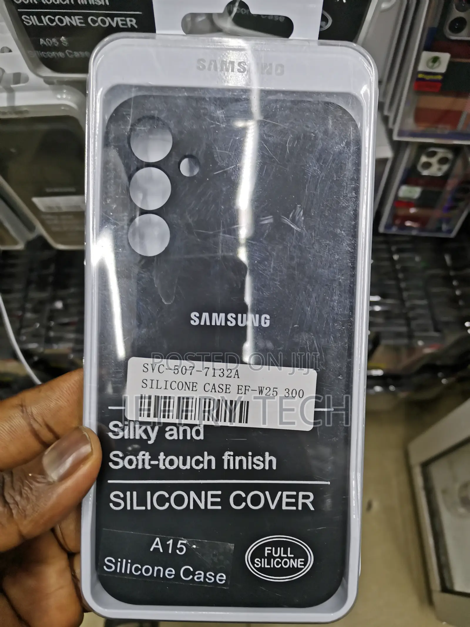 Foluu Liquid Silicone Case for Samsung Galaxy A15 Slim