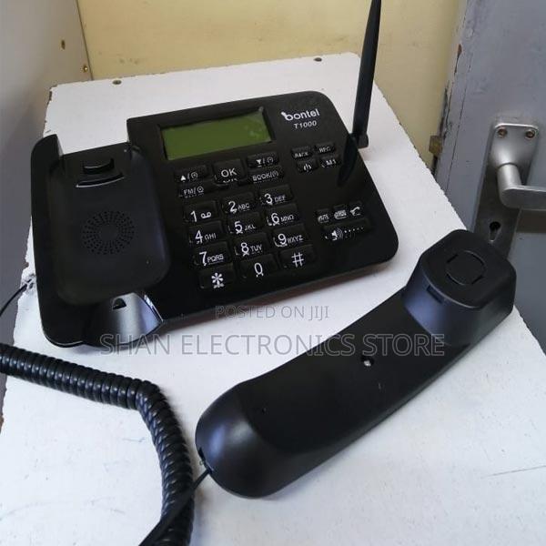 Wireless Desktop Phone With SMS Feature,(Dual Sim) - main view