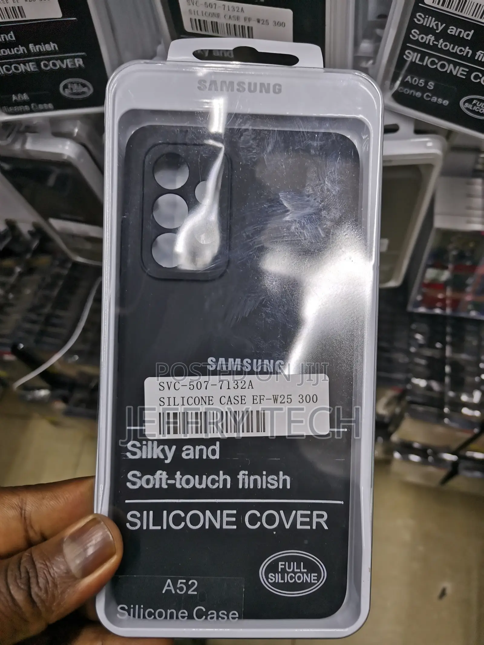 Realcase Samsung Galaxy A52 Liquid Silicone Case Shock Proof
