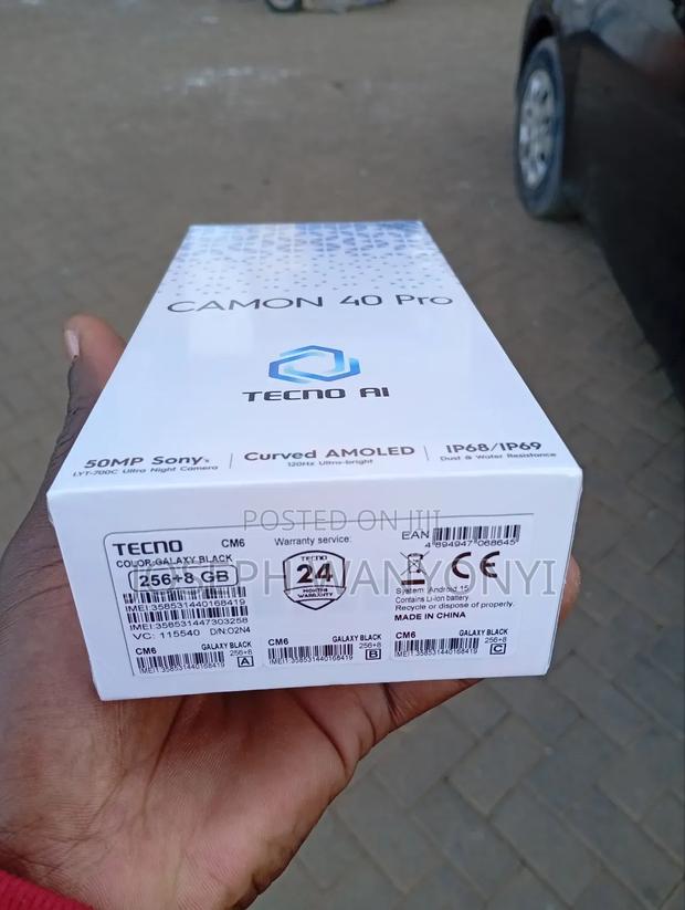 New Tecno Camon 40 Pro 4G 256 GB Green