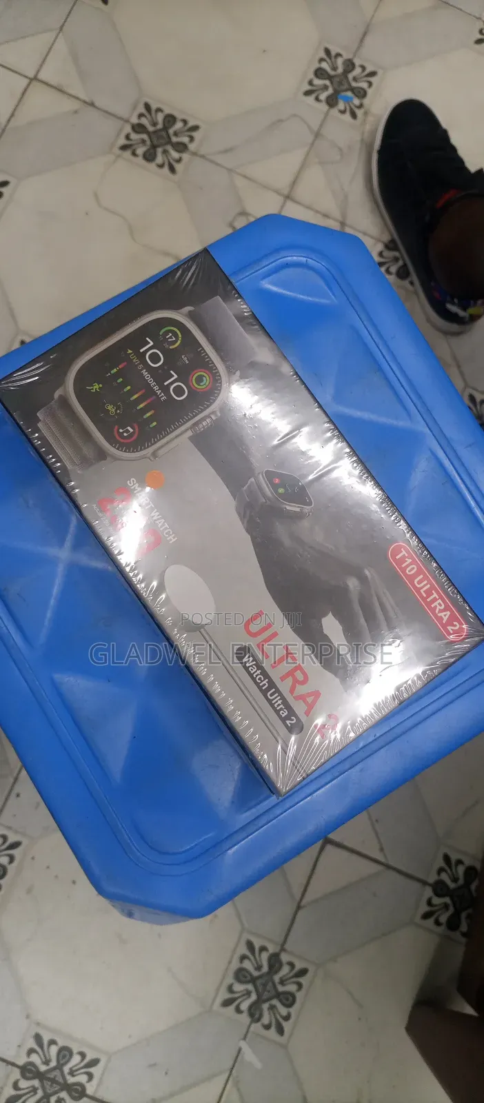 Rechargeable Smartwatch T10 Ultra With Tracker