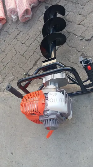 Earth Auger Machine With 2 Drills