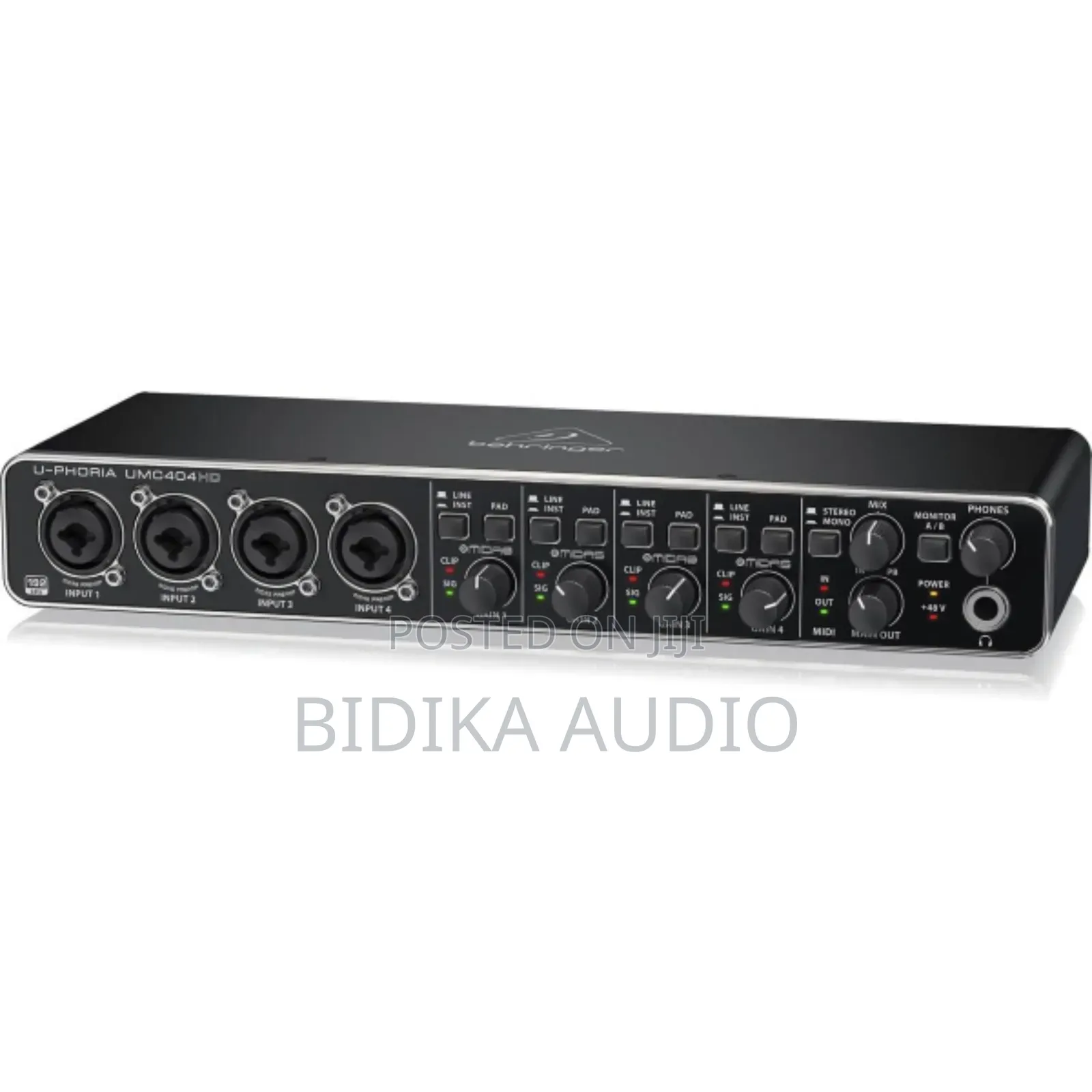 Behringer U-Phoria Umc404hd – Usb 2.0 Audio/Midi Interface