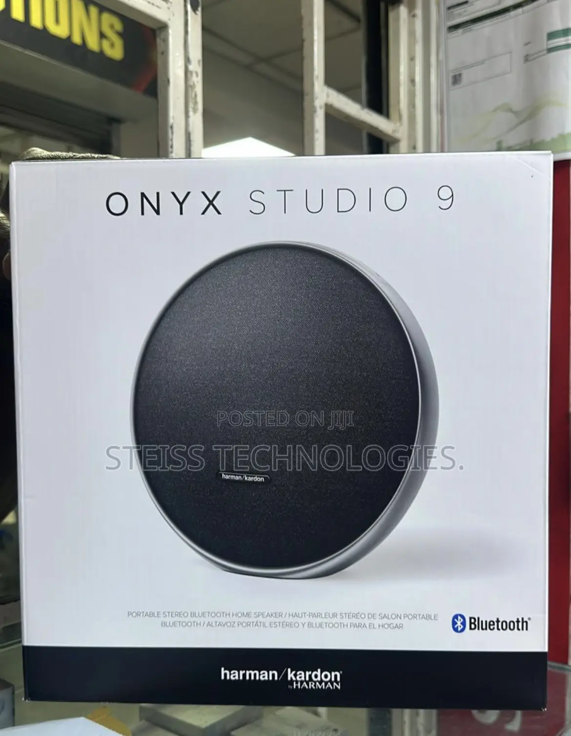 Onyx Studio 9 Bluetooth Speaker.