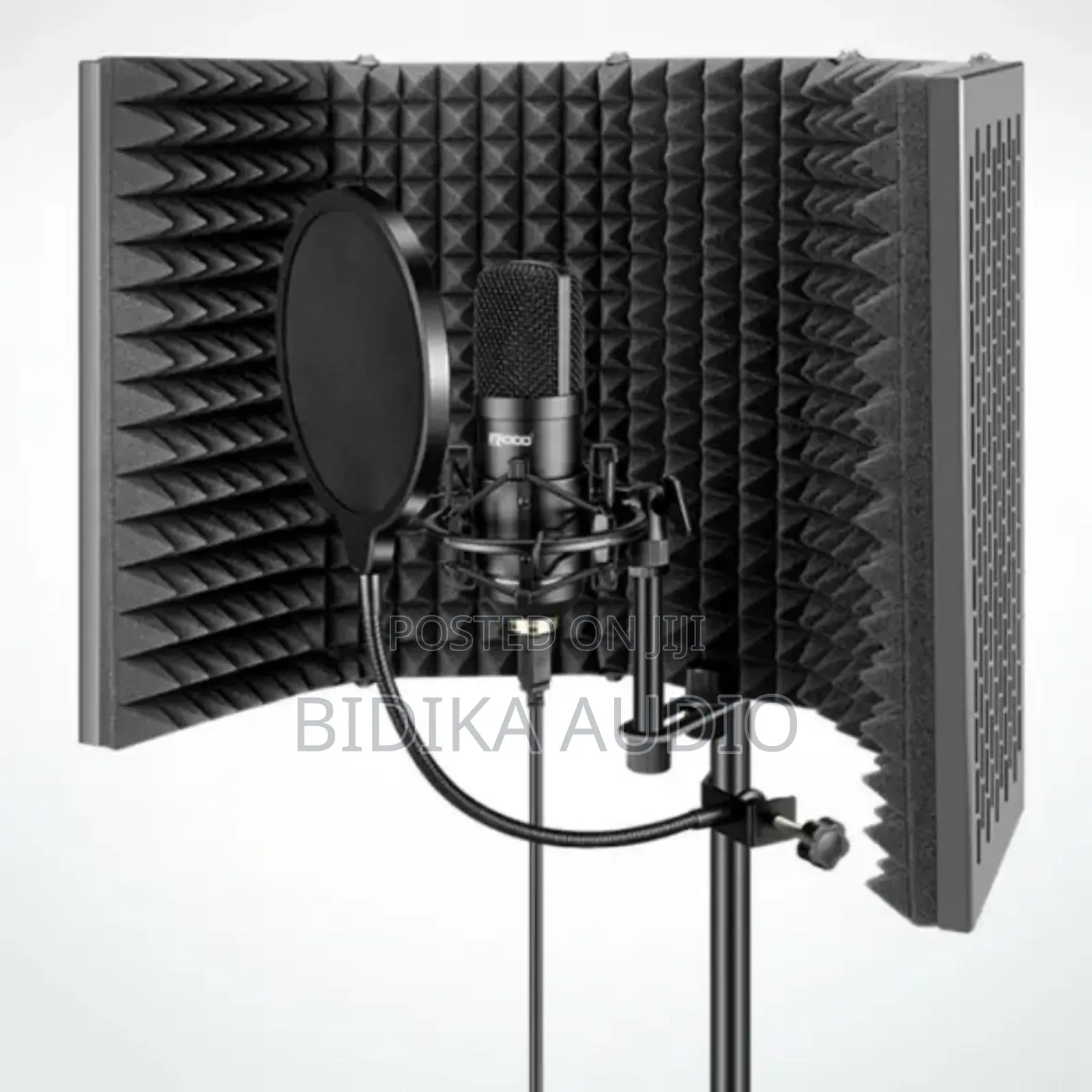 Portable Vocal Booth Ambient Reflection Filter 5 Panel
