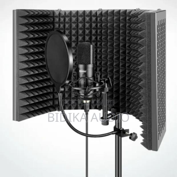 Portable Vocal Booth Ambient Reflection Filter 5 Panel