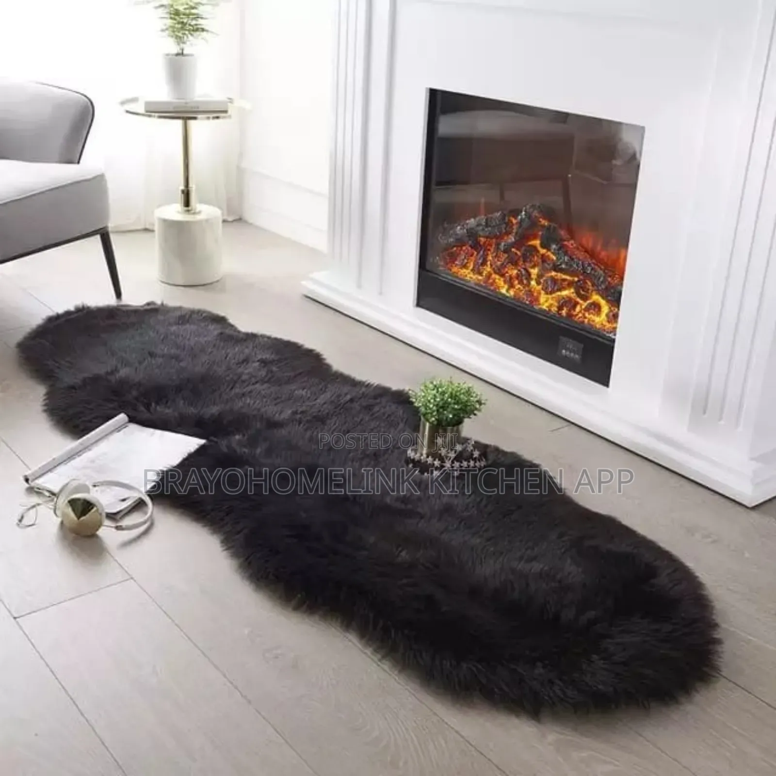 Fox Fur Mat Size 180x65cm