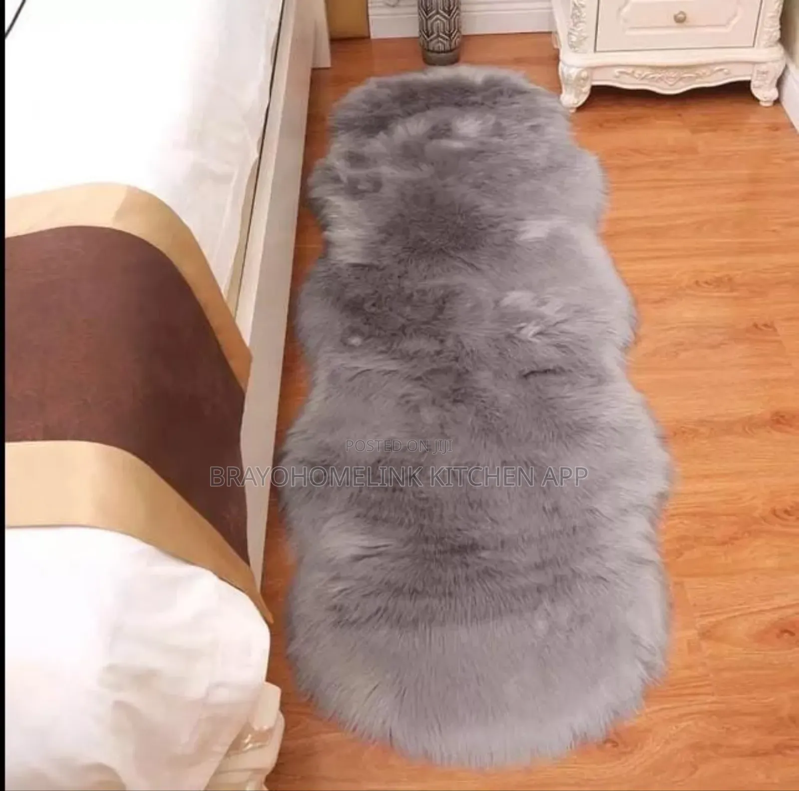 Fox Fur Mat Size 180x65cm