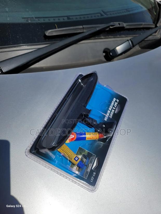 Glue Stick on Windshield Replacement Driver Rearview Mirror - main view