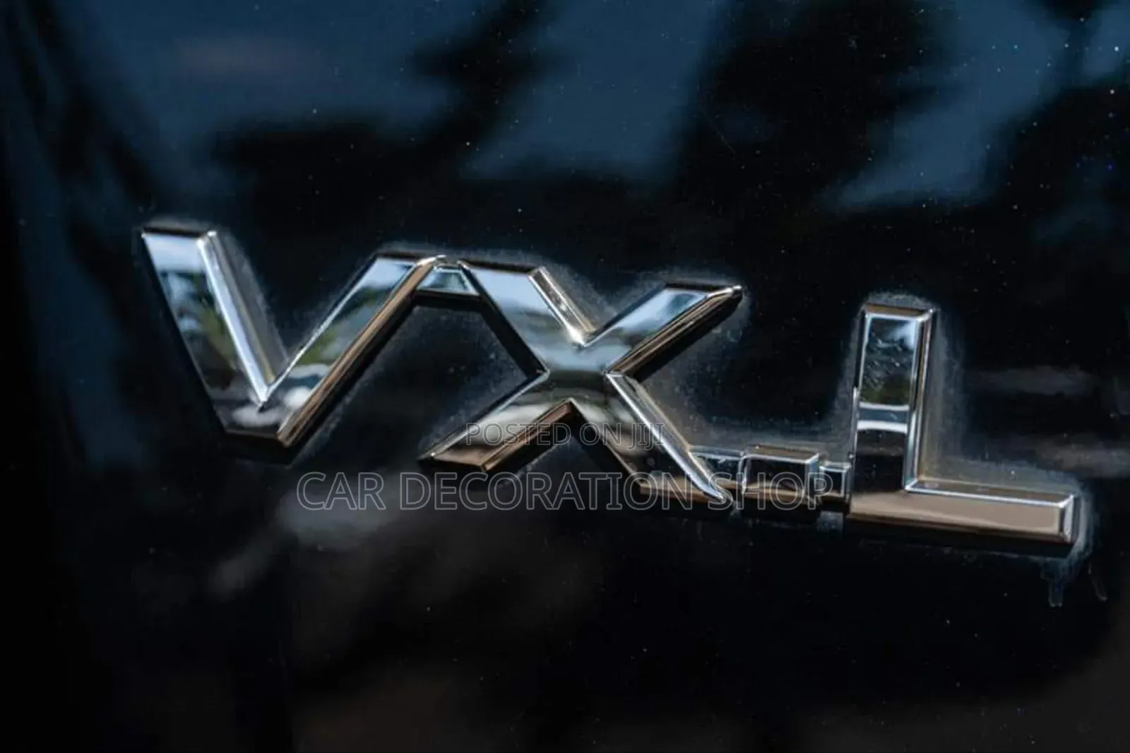 VXL Chrome Decal Badge for Prado