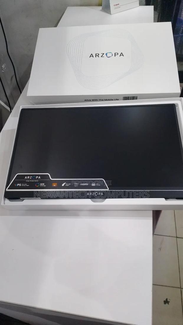 Arzopa 15.6 Portable Monitor 1080p Ip Touch - thumbnail 2
