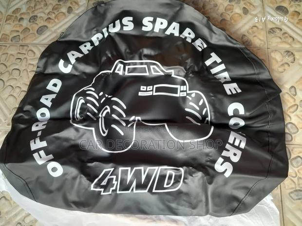 4*4 of Road Canvas Spare Cover in 15,16,17 Wheel Sizes