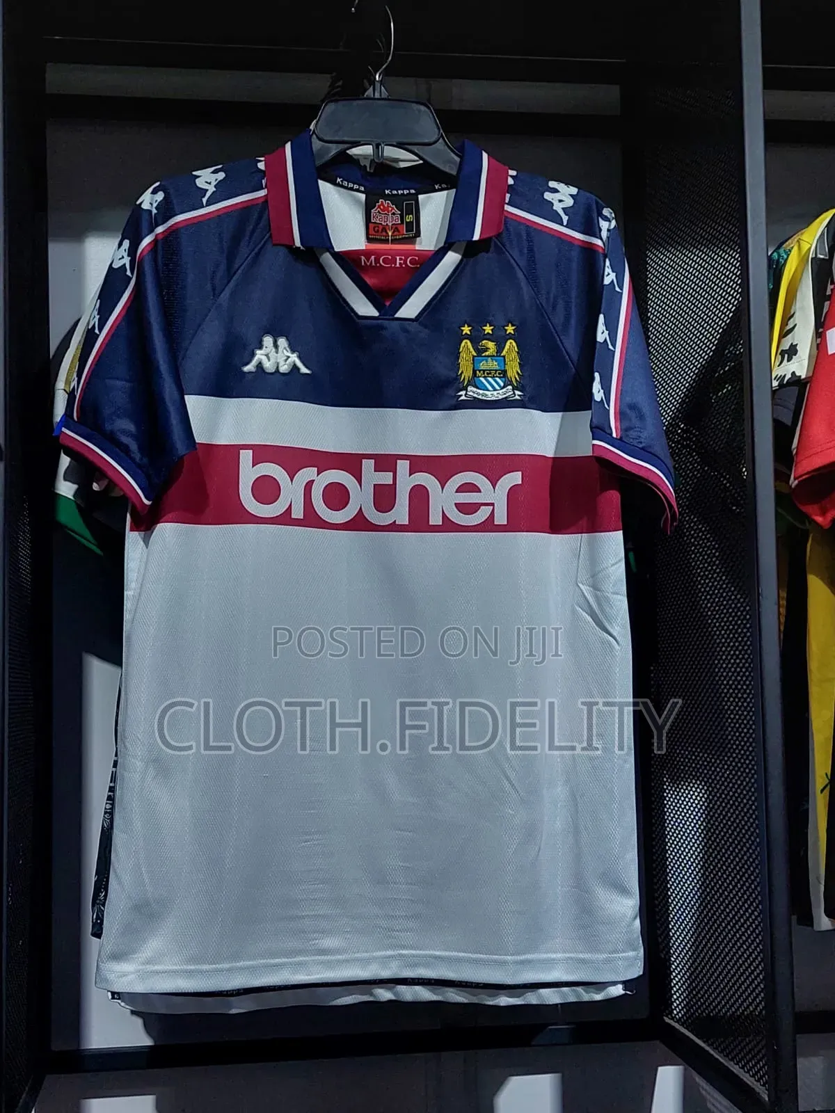 Manchester City Vintage Jersey.(Brother)