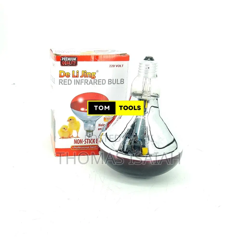 250w Red Infrared Bulb for Chick and Animal Warmth