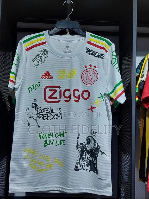 Ajax Football White Jersey 24/25