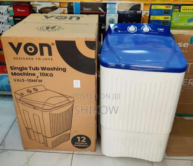 Von Washing Machine 10kg Single Tub (Washing Machine)