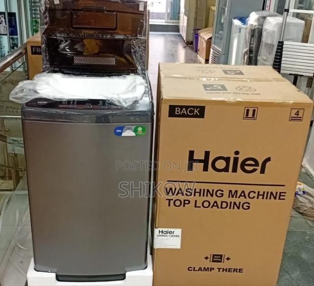Haier 8kg Top Load Fully Automatic Washing Machine(Top) - main view