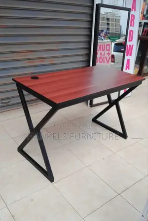 Metallic Dark Walnut Table