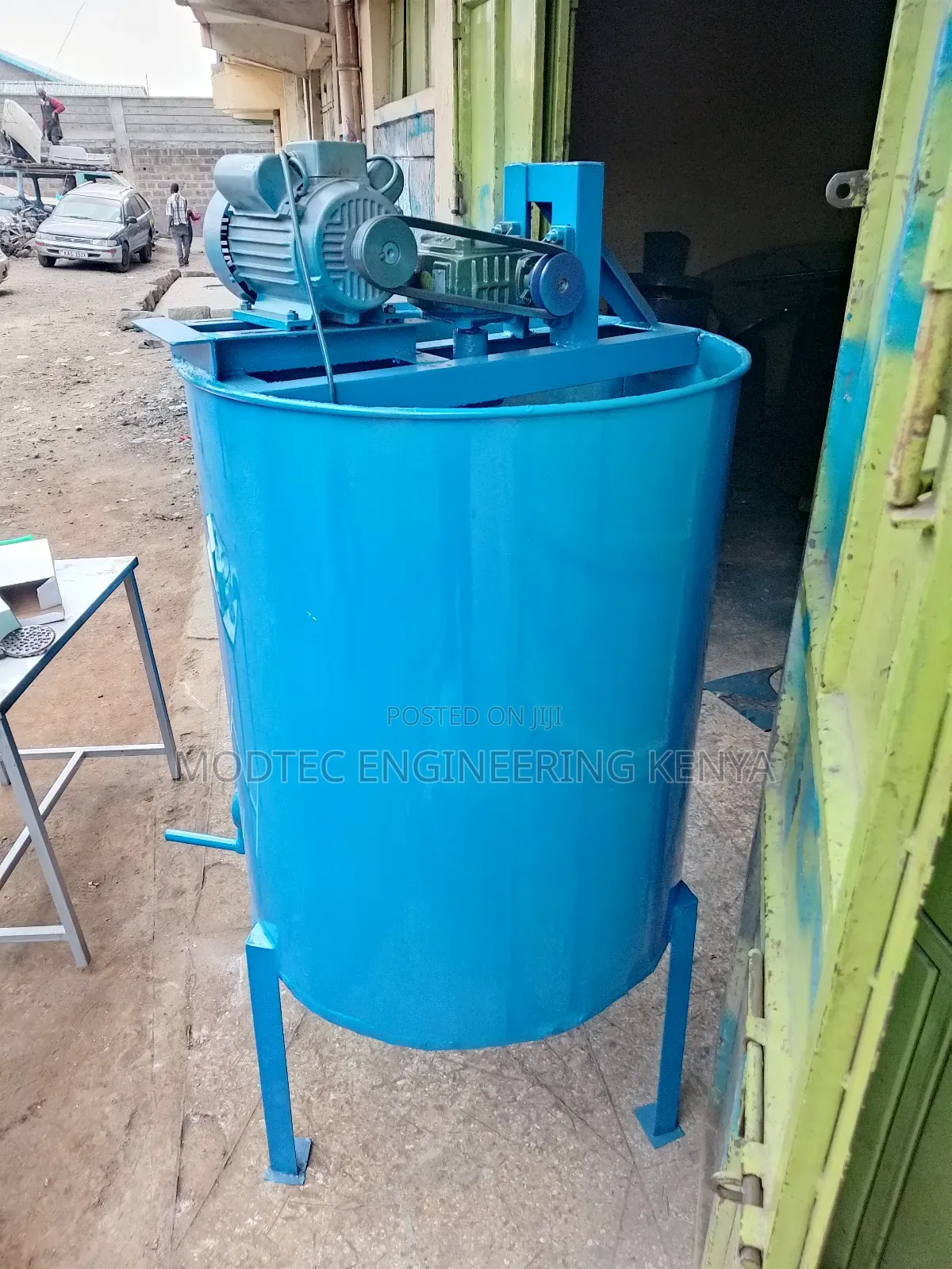 Modtec: Saponification Mixer Tanks