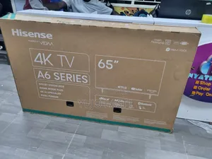 Hhisense 65 65a6n (New Model 2025) Uhd Smart Frameless Tv