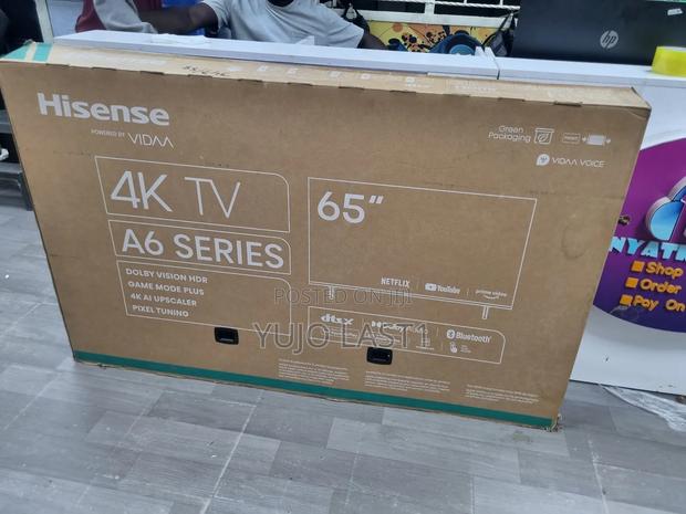 Hhisense 65 65a6n (New Model 2025) Uhd Smart Frameless Tv - thumbnail 3