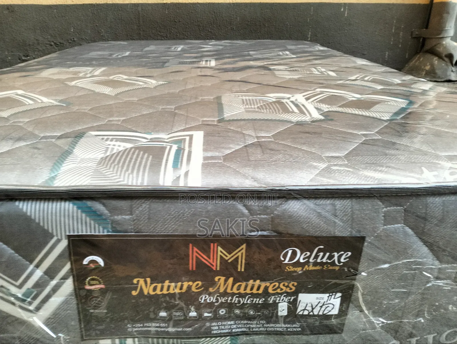 4.5 X 6 Fibre Mattresses 8inch, High Density Quilted