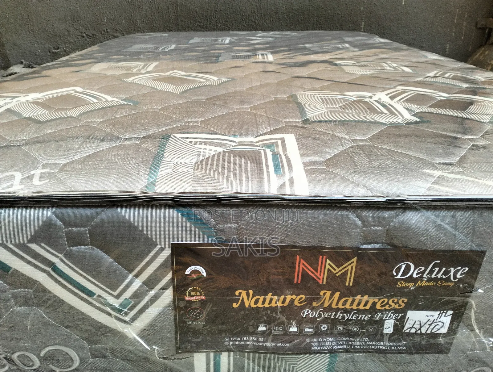 4.5 X 6 Fibre Mattresses 8inch, High Density Quilted