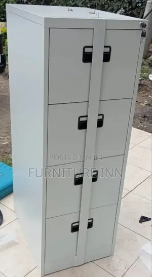 Stainless 4 Drawer Security With Bar
