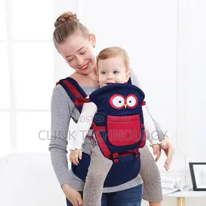 Breathable Hip-Seat Baby Carrier- Navy Blue
