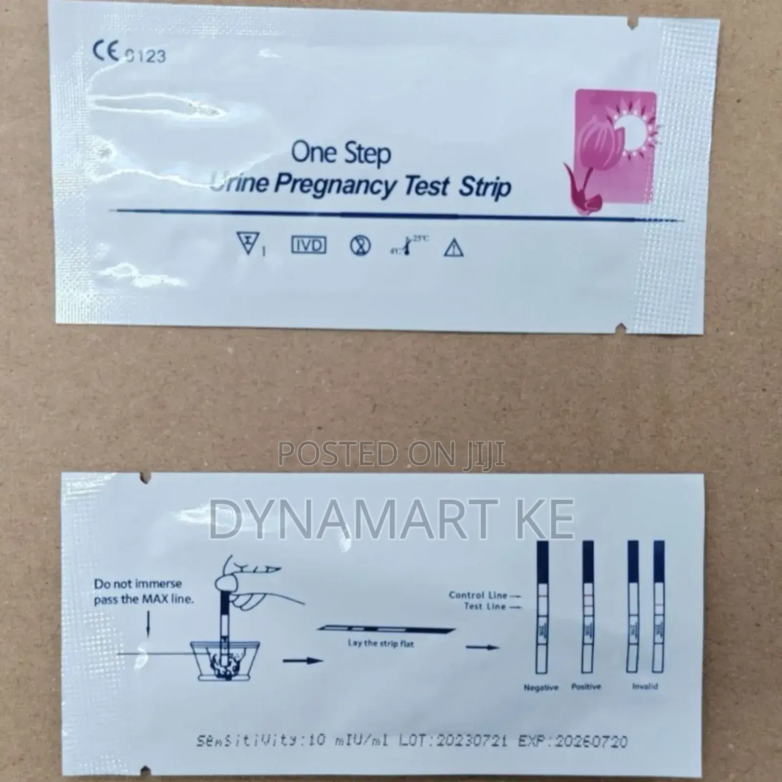 50 PCS 99% Accuracy Pregnancy Test Kit HCG Early Detection Strip