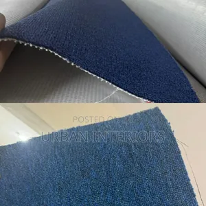 Navy and Ocean Blue Wall to Wall Carpets