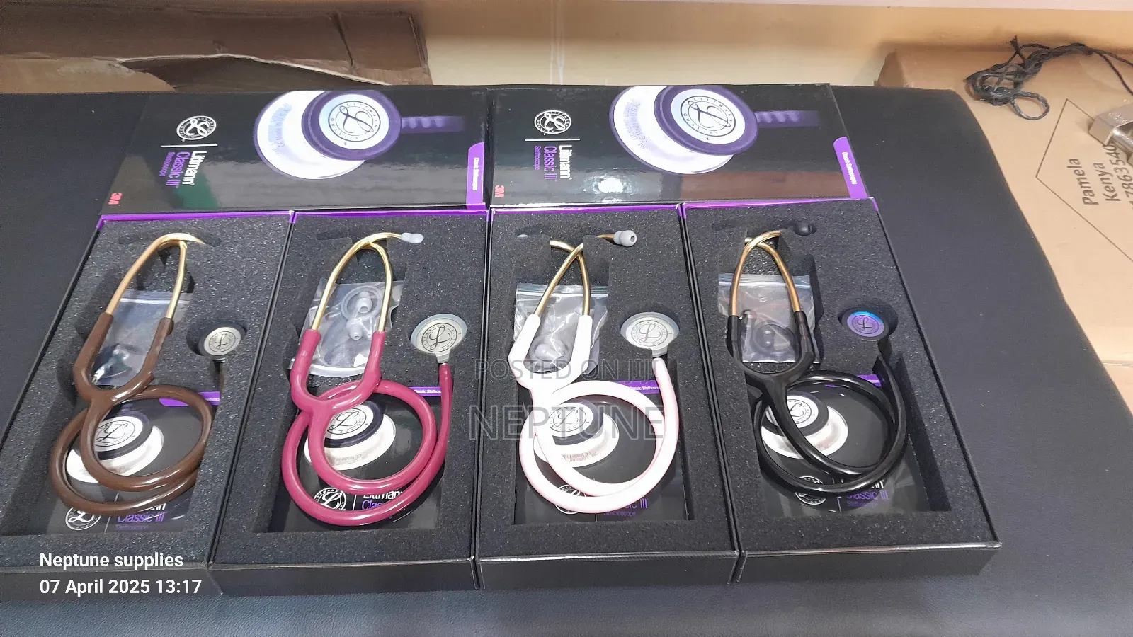 Littmann Classic Iii Gold Finish-stethoscope.