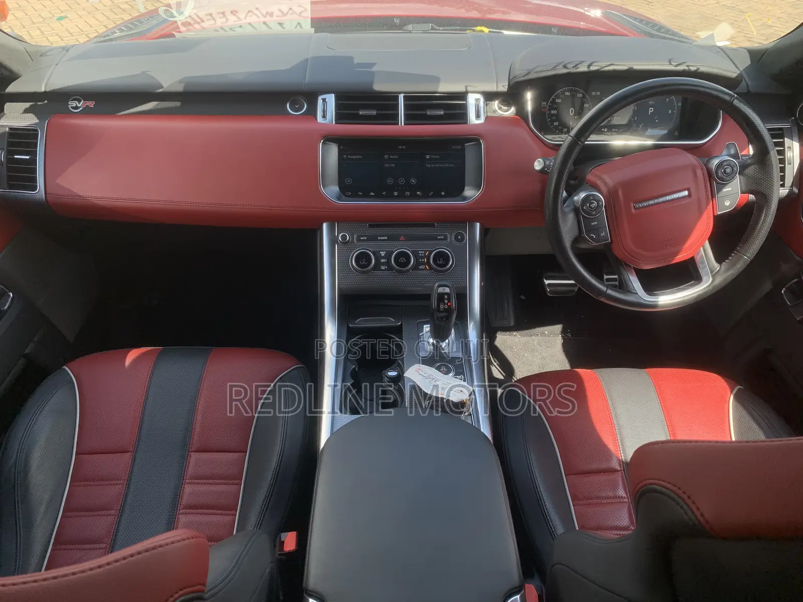 Land Rover Range Rover Sport SVR 2018 Red