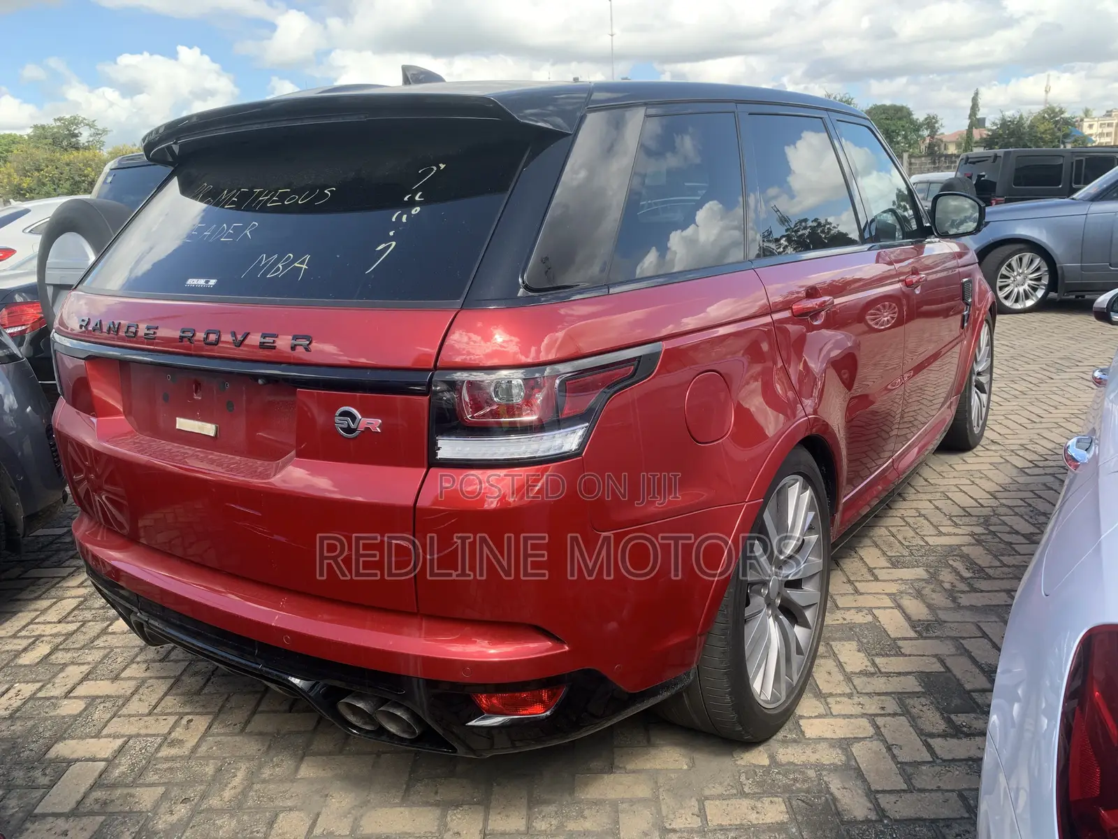 Land Rover Range Rover Sport SVR 2018 Red