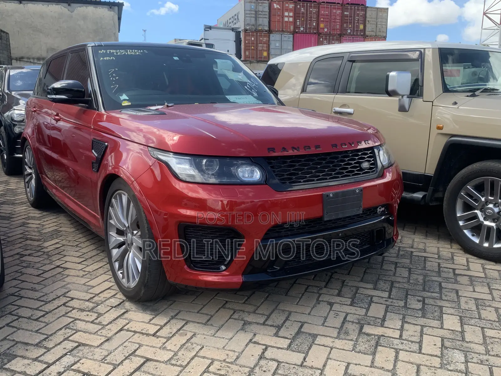 Land Rover Range Rover Sport SVR 2018 Red