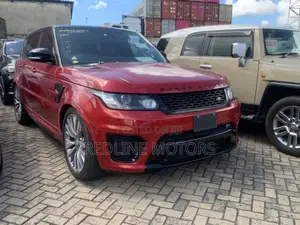 Land Rover Range Rover Sport SVR 2018 Red