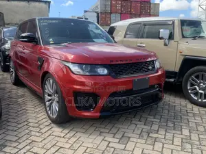Land Rover Range Rover Sport SVR 2018 Red