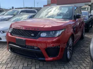 Land Rover Range Rover Sport SVR 2018 Red
